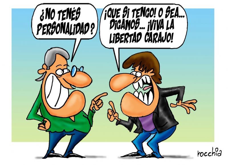 El partido de Javier Milei suma poder en la ciudad de las diagonales. (Dibujo: NOVA)