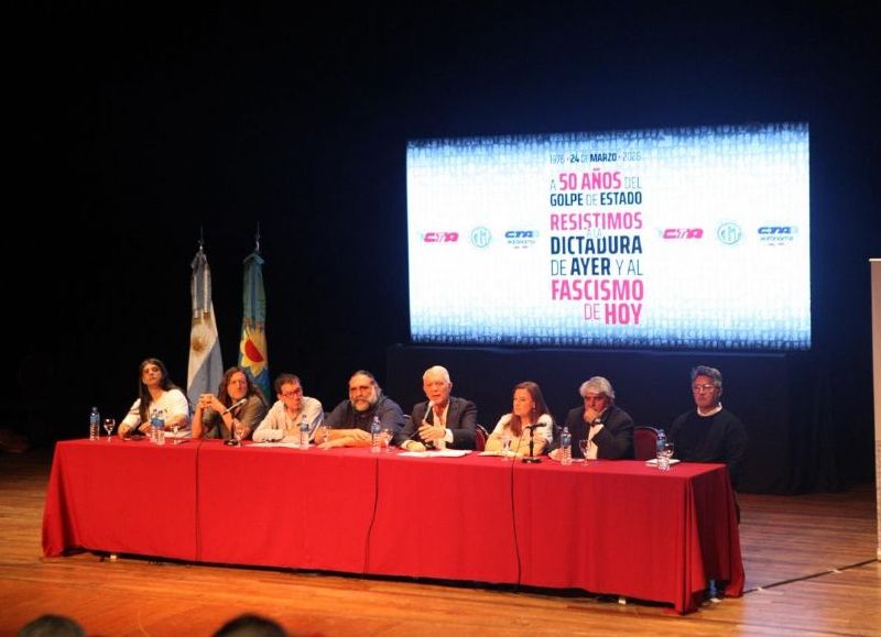 Memoria y unidad sindical en la ciudad: fuerte repudio al golpe y advertencia sobre el avance del neofascismo