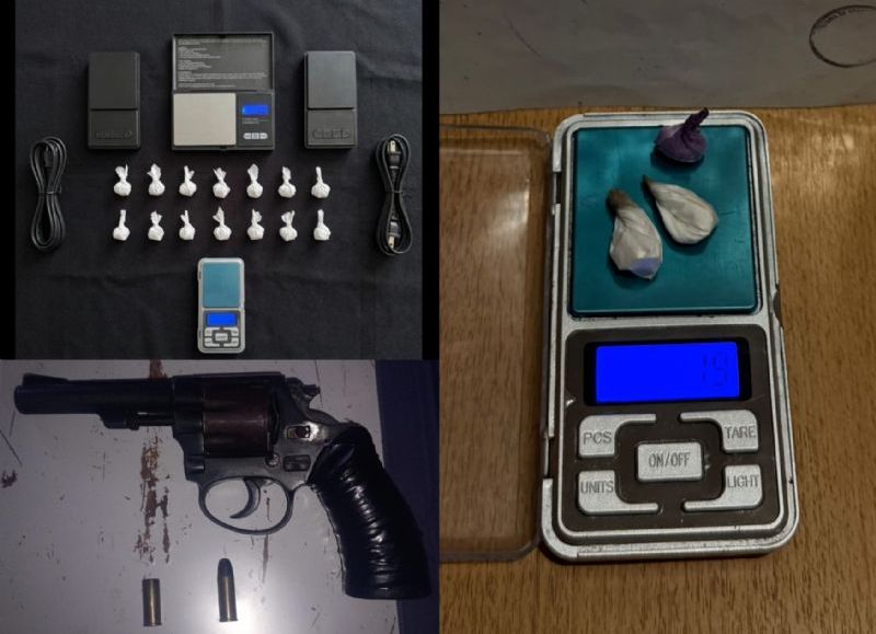 Con las manos en la masa: tras un allanamiento en Berisso, secuestran cocaína, un arma y detienen a una mujer