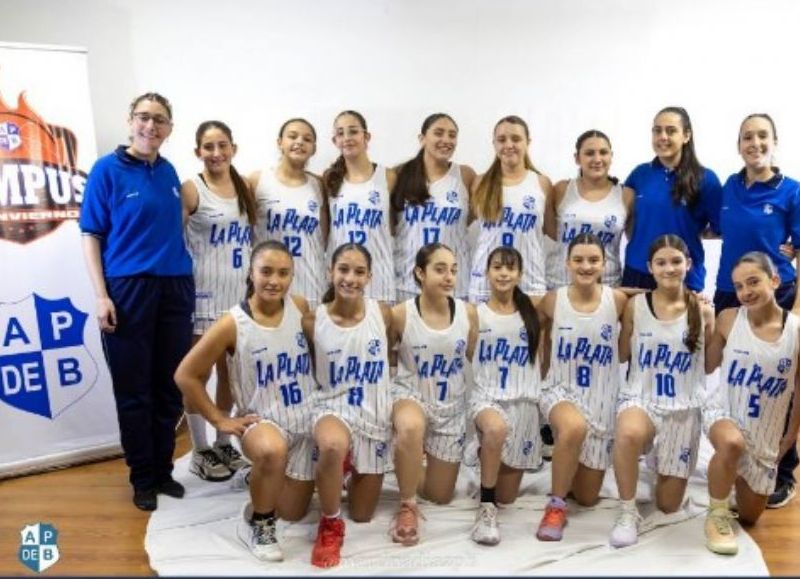 VIDEO | Ya está la selección platense U13 femenino para el regional de básquet