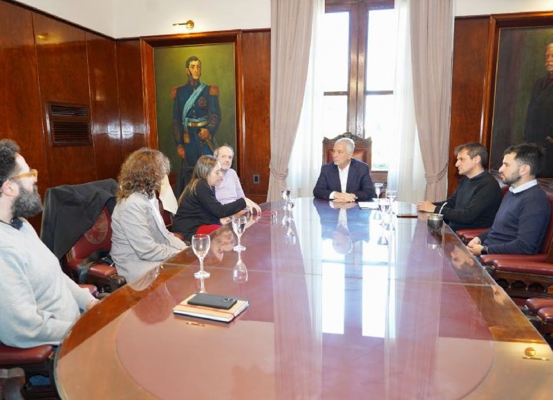 Alak recibió al nuevo decano de Humanidades para fortalecer el trabajo con la UNLP
