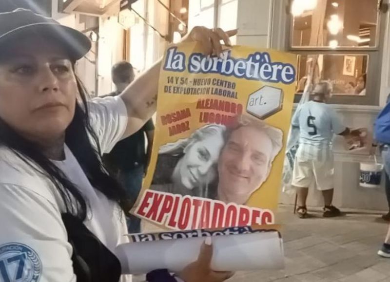 VIDEO | El sindicato gastronómico UTHGRA señaló sueldos bajos y empleo no registrado en dos establecimientos