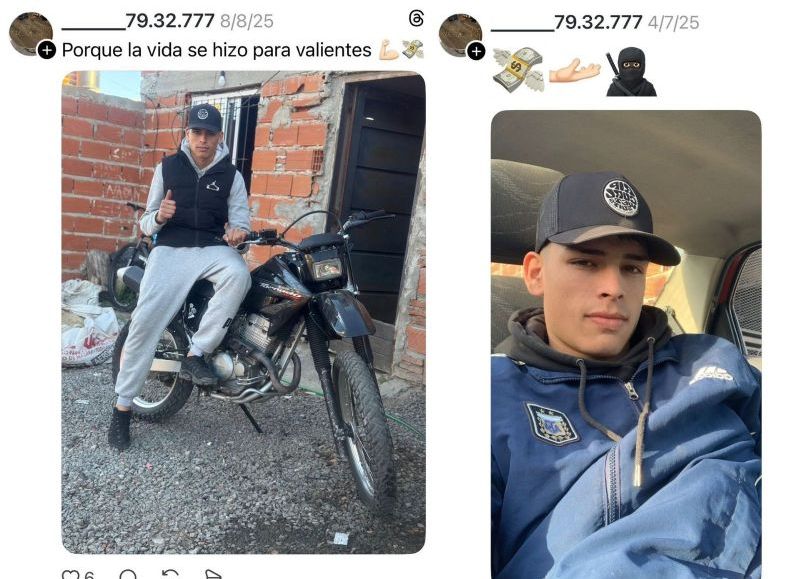 VIDEO | Mirá de quién te burlaste: robó dos motos, se rió de la Justicia en redes sociales y ahora cayó preso