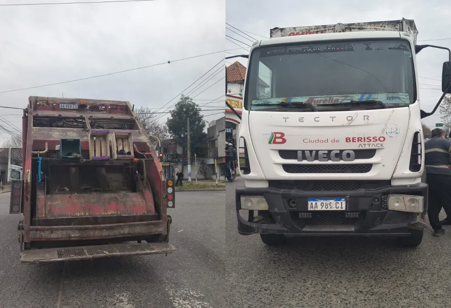 El vehículo involucrado es un camión Iveco perteneciente a la Municipalidad de Berisso, que era conducido por Juan Pedro Acuña, de 62 años.