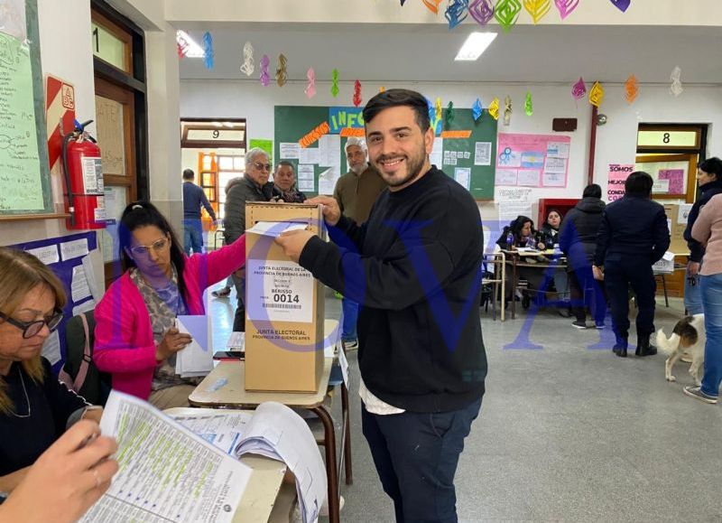 VIDEO | #Elecciones2025: Matías Nanni manifestó "soy un hijo de la democracia, votar es nuestro mejor derecho"