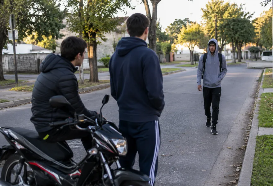 VIDEO | Arturo Seguí: detuvieron a un adolescente acusado de asaltos y lo vinculan con una banda dedicada al robo de motos