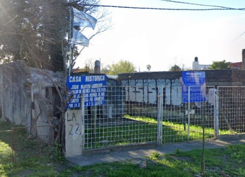 Proponen declarar Patrimonio Histórico Cultural una casa de Olmos donde vivió un militante asesinado