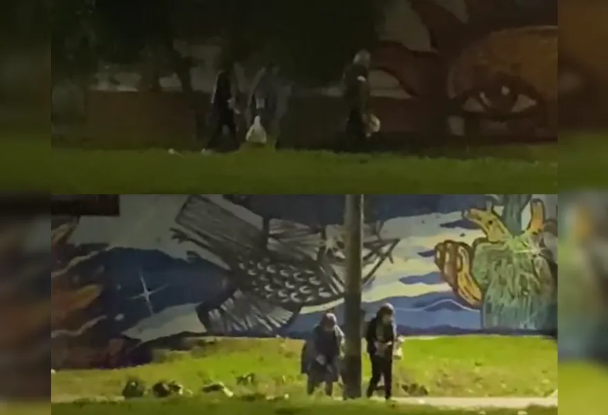 VIDEO | Escrache y sorpresa en Altos de San Lorenzo: filman a vecinos que tiran basura