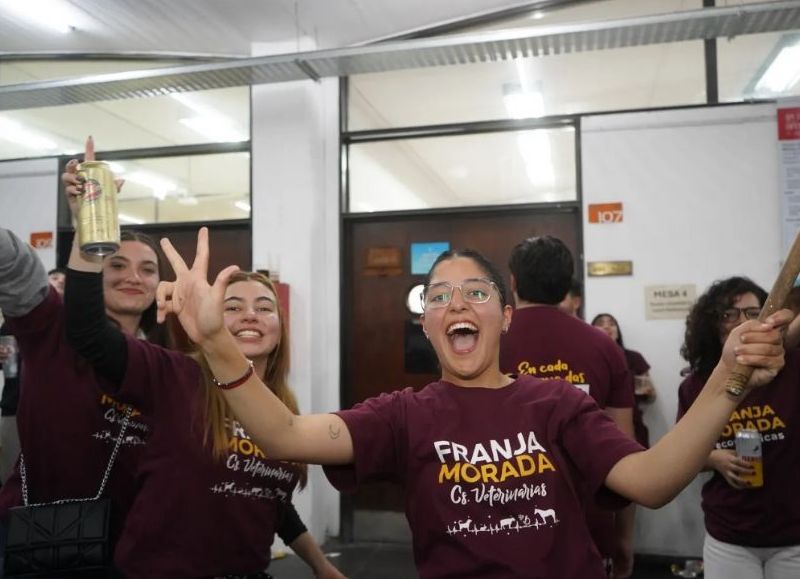 Franja Morada mantiene su hegemonía en la UNLP, pero el peronismo avanza con fuerza en Psicología