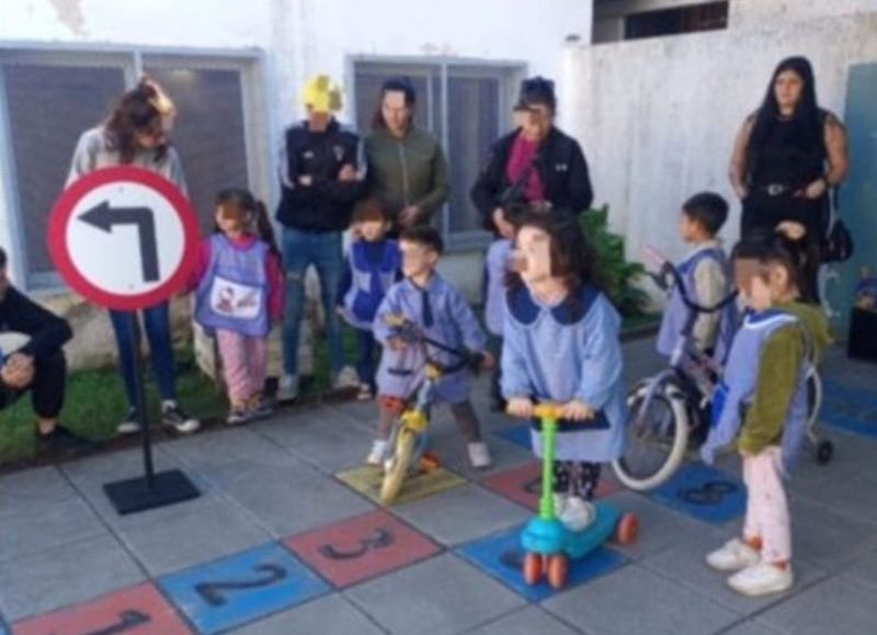 El Municipio promueve la seguridad vial desde el nivel inicial con una jornada en el Jardín 920