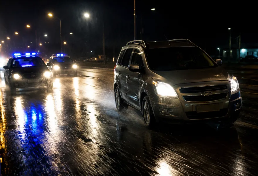 VIDEO | Persecución en Etcheverry: interceptaron una camioneta y aprehendieron a 3 hombres con armas y equipos de visión nocturna