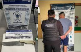 Punta Lara: así cayó un violento de género que actuó con una cuchilla y enfrentó a policías