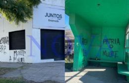 Vandalizan local de Cambiemos en Ensenada