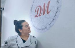 De la cocina a la docencia: Delfina Morea, la chef platense que enseña panadería y pastelería todo el año