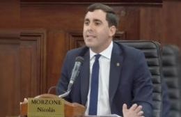 Morzone en medio del debate por amenazas: “No se necesitan más escuelas, sino más cárceles para menores que delinquen”