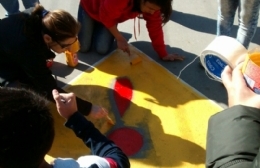 Magdalena: alumnos de escuela primaria presentaron el proyecto "Tu huella en el camino"