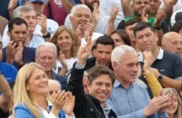 La UOCRA con Iván Tobar a la cabeza acompañó a Kicillof en el acto por el 17 de Octubre