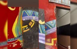  Alumnos de una secundaria platense van a cursar sin puertas y ventanas rotas: “Nos cagamos de frío”
