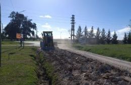 Avanzan las obras viales e hidráulicas en el barrio La Hermosura de Arana