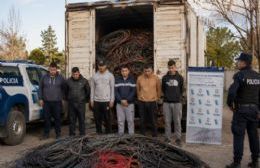 Detienen a seis roba cables oriundos de Quilmes y Florencio Varela en El Peligro
