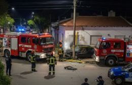 Un accidente de tránsito provocó la rotura de un caño de gas en Berisso