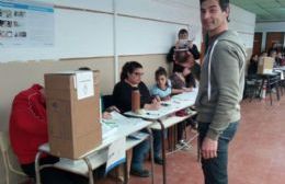 Intendente de Punta Indio: "Estoy muy conforme de cómo se está desarrollando la jornada"