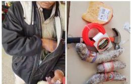 En picada: se choreó el queso y el salamín en Punta Indio, por lo menos pagó el pan