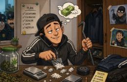 VIDEO | Hasta los chorros tienen dos laburos: cayó por afanar en Villa Elisa y descubrieron que además era dealer 