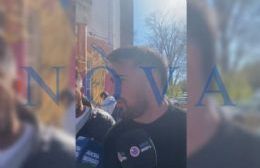 VIDEO | #Elecciones2025: el concejal por LLA Alejandro Aguirre votó en la Escuela Media N°3