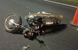 Tragedia vial: un motociclista murió tras chocar contra el separador central en la Autopista Buenos Aires-La Plata   