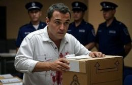 VIDEO | Violento, pero democrático: apuñaló a un vecino en Berisso, fue a votar y lo arrestaron afuera del cuarto oscuro